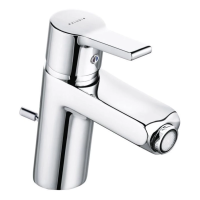 Смеситель Kludi O-Cean 384300575 для биде, с донным клапаном, хром