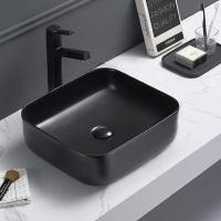 Раковина-чаша 38 см CeramaLux 38 2106МВ черная матовая