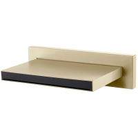 Излив для ванны Boheme Zodiac 625/2-MG золотой матовый