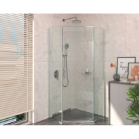 Душевой уголок Berges Solo T 100×100 061109 профиль хром, стекло прозрачное