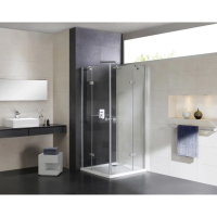 Душевой уголок 80x80 см Cezares CRYSTAL-S-A-2-80-C-Cr прозрачное
