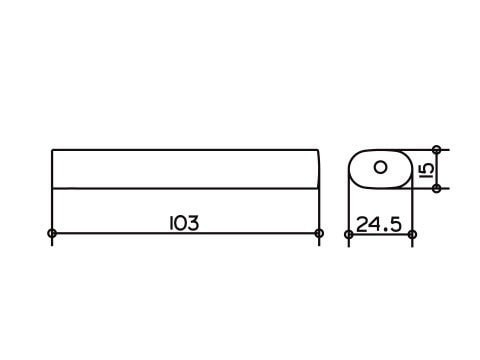 Держатель для запасных рулонов Keuco Edition 400 11563 010000 цвет хром