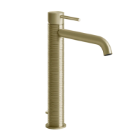 Смеситель для раковины Gessi TRAME 
 54303#727 браш.латунь PVD