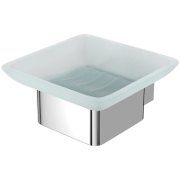 Мыльница Lemark Smooth line 9741016 хром