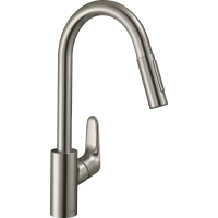 Смеситель для кухни Hansgrohe Focus M41 73880800, сталь
