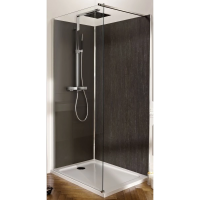 Душевая стенка Jacob Delafon Contra 70 E22FT70-GA профиль хром, стекло прозрачное