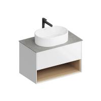 Kerama Marazzi Kerama Marazzi PLAZA Modern Тумба подвесная 80x48см, 1 ящик, цвет: белый Kerama Marazzi Kerama Marazzi PLAZA Modern Тумба подвесная 80x48см, 1 ящик, цвет: белый