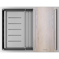 Кухонная мойка Paulmark Next-Multi Sink PM785845-BS 58x45 см, нержавеющая сталь