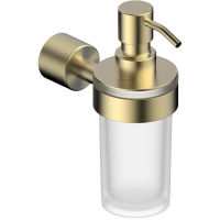 Дозатор для мыла Abber Osten 316 AA185A9BG настенный, золотой матовый