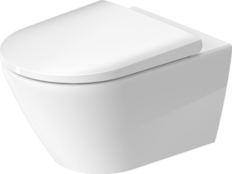 унитаз подвесной безободковый duravit d-neo 2577090000, без сиденья, цвет белый.