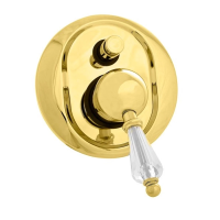 Смеситель для душа Cezares Vintage VINTAGE-VDIM-03/24-Sw Золото 24 карат