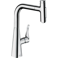 Смеситель для кухни Hansgrohe Metris Select M71 73817000, хром