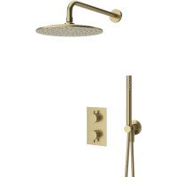 Душевой комплект 250 мм Cezares Leaf LEAF-DSIP-T-25-SR