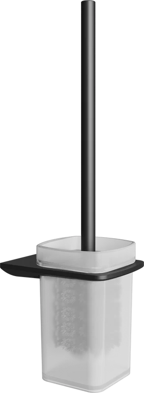 Ёршик для унитаза AM.PM Inspire V2.0 A50A33422 настеный, черный матовый | стекло матовое