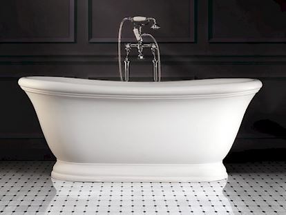 ванна из искусственного камня devon&devon aurora 171х87 1naaurora без гидромассажа