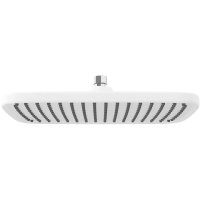 Душевая насадка верхняя прямоугольная IDDIS Esper ESP25WSi64, цвет белый матовый