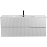 Тумба под раковину Cezares Duet-N 120 DUET-N-1200-2C-SO-FBS-P подвесная Ясень Белый Софт