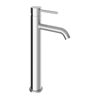 Смеситель Aqueduto Cano CAN0300 для раковины, без донного клапана, хром