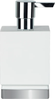 Дозатор для жидкого мыла Spirella Roma White 1017969 белый, серебряный, хром