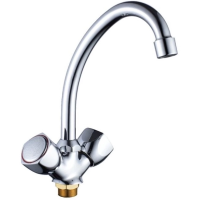 Смеситель для кухни Haiba HB4909 цвет хром