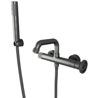 Смеситель для ванны с душем Iddis Grange GRAGMR2i02 цвет графит