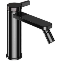 Смеситель Webert Coral CO840102560 для биде, с донным клапаном, черный матовый