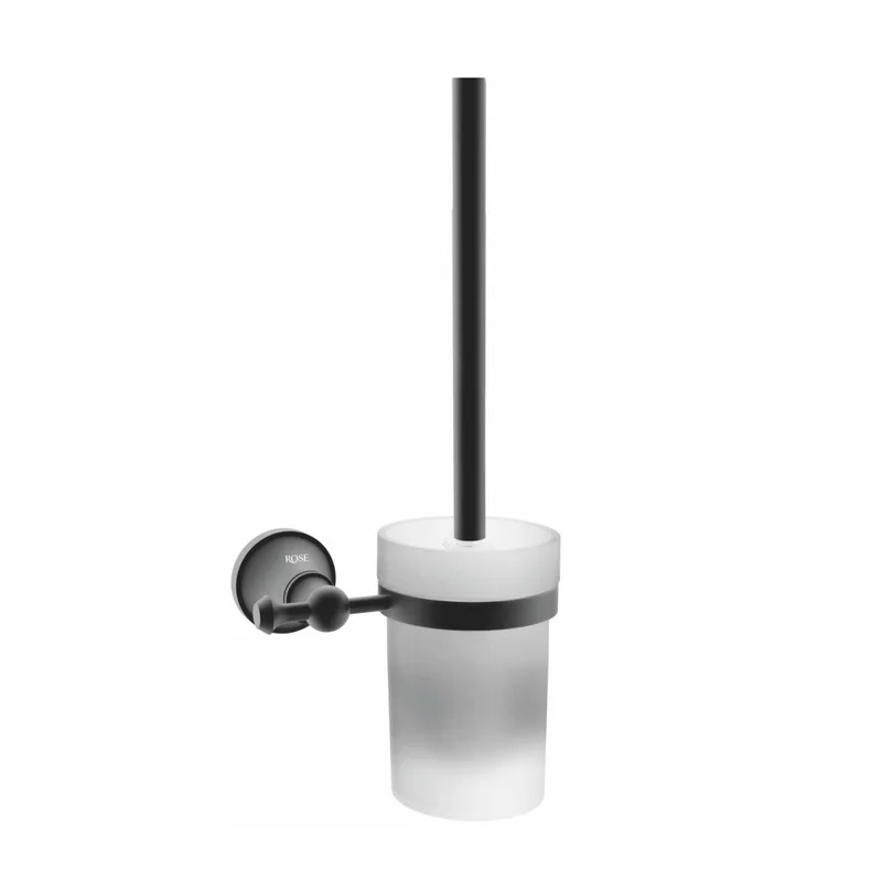 Ёршик для унитаза Rose RG19H RG1900H черный