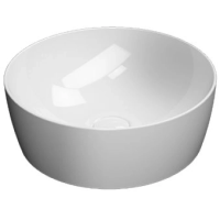 Раковина GSI Nubes 903911 накладная, Ø40 см, Bianco lucido (Белый глянец)