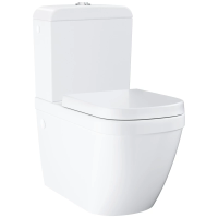 Унитаз-компакт безободковый с сиденьем микролифт Grohe Euro Ceramic 39462000
