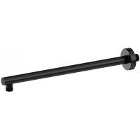 Кронштейн для верхнего душа Wonzon & Woghand WW-SA09-40-MB 400 мм, настенный, черный матовый