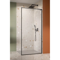 Душевая перегородка Radaway Modo F SL Black II 50 Right 10419054-54-01R профиль черный матовый, стекло прозрачное