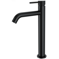 Смеситель для раковины Wonzon & Woghand WW-H1062-MB черный матовый