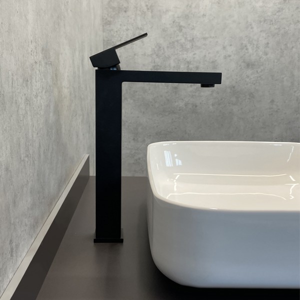 смеситель для раковины comforty fc045b-cmt черный матовый