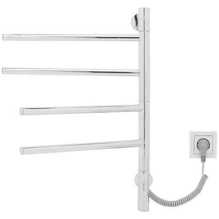 электрический полотенцесушитель vincea 43х60 vtd-1s1ce хром