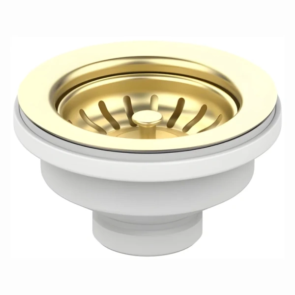 Донный клапан Alveus Monarch 114 для раковины, без перелива, gold