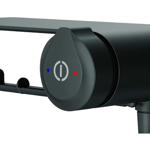 гигиенический душ со смесителем am.pm x-joy touchreel f0h85a822 черный матовый