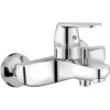 Смеситель для ванны AQUAme Prato AQMP6132 с душевым гарнитуром, хром