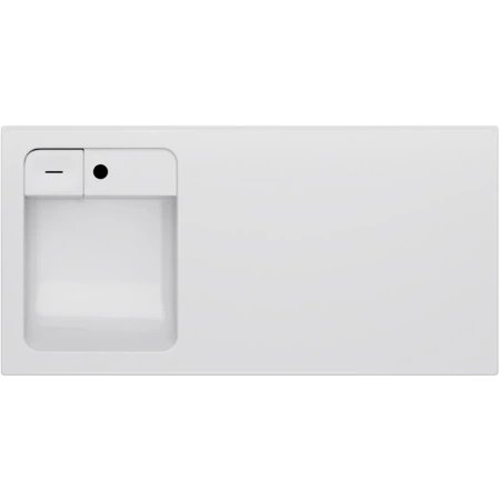 раковина am.pm x-joy m85awpl1001wg с местом под стиральную машину, l , 100x50 см, белая