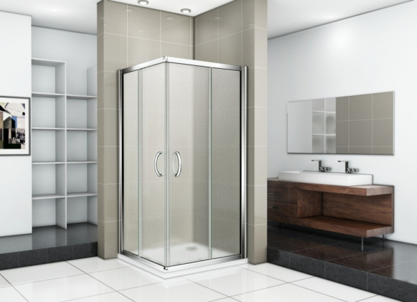 душевой уголок good door infinity cr-100-g-ch 100×100