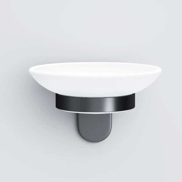 Мыльница AM.PM X-Joy A8434222 подвесная, матовое стекло, черная