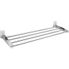 Полка для полотенец WasserKRAFT Leine K-5011W цвет хром | белый