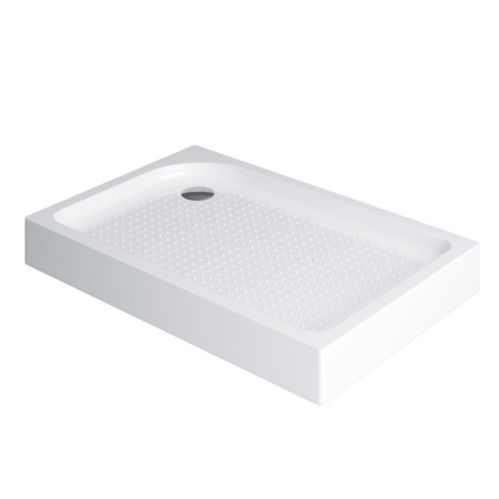 душевой поддон 100×80 см belbagno tray tray-bb-ah-100/80-15-w-l с антискользящим покрытием, белый