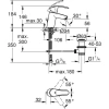 комплект смесителей (3 в 1) grohe eurosmart new 124446