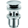 Донный клапан Kludi 1042405-00 click-clack, с переливом, хром Донный клапан Kludi 1042405-00 click-clack, с переливом, хром