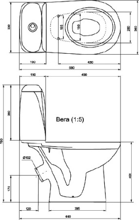 унитаз напольный jika vega 8.2451.4.000.242.1 с косым выпуском, без крышки