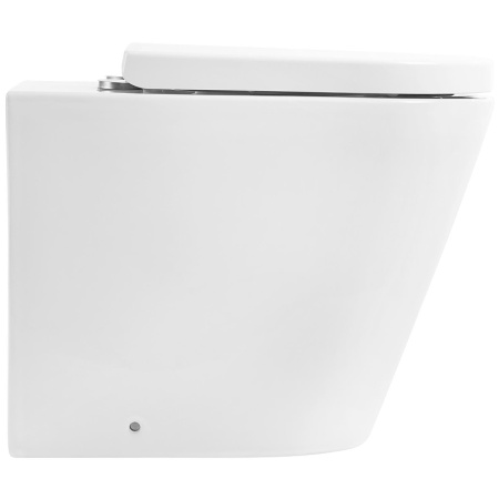 унитаз belbagno flay-r bb1003cbr/bb865sc приставной с сиденьем микролифт