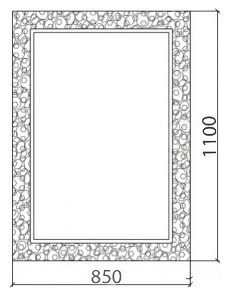 зеркало boheme armadi art rose 85 549 цвет белый