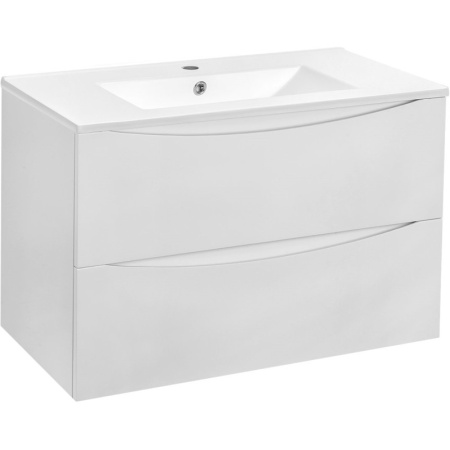 тумба белый глянец 80,7 см vincea mia vmc-2mc800gw