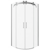 Душевой уголок Bravat Wave 90×90 BS090.1202S профиль хром, стекло прозрачное