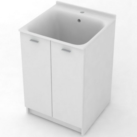 Комплект для постирочной Kerasan Aquadom 9165k3*1, 60x60 см